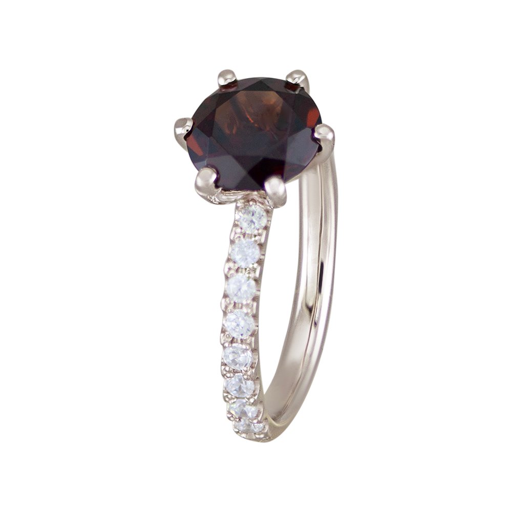 Pierścionek zaręczynowy "Serce płomienia"