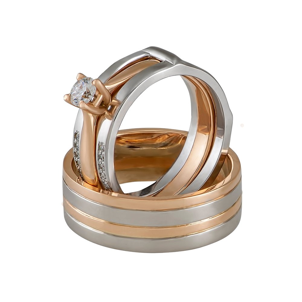 Obrączki ślubne "Gaudet" - obrazek 4