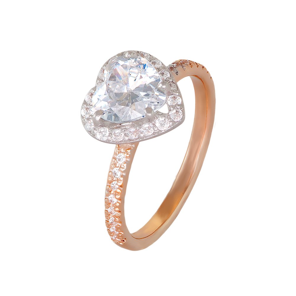 Pierścionek "White Heart"